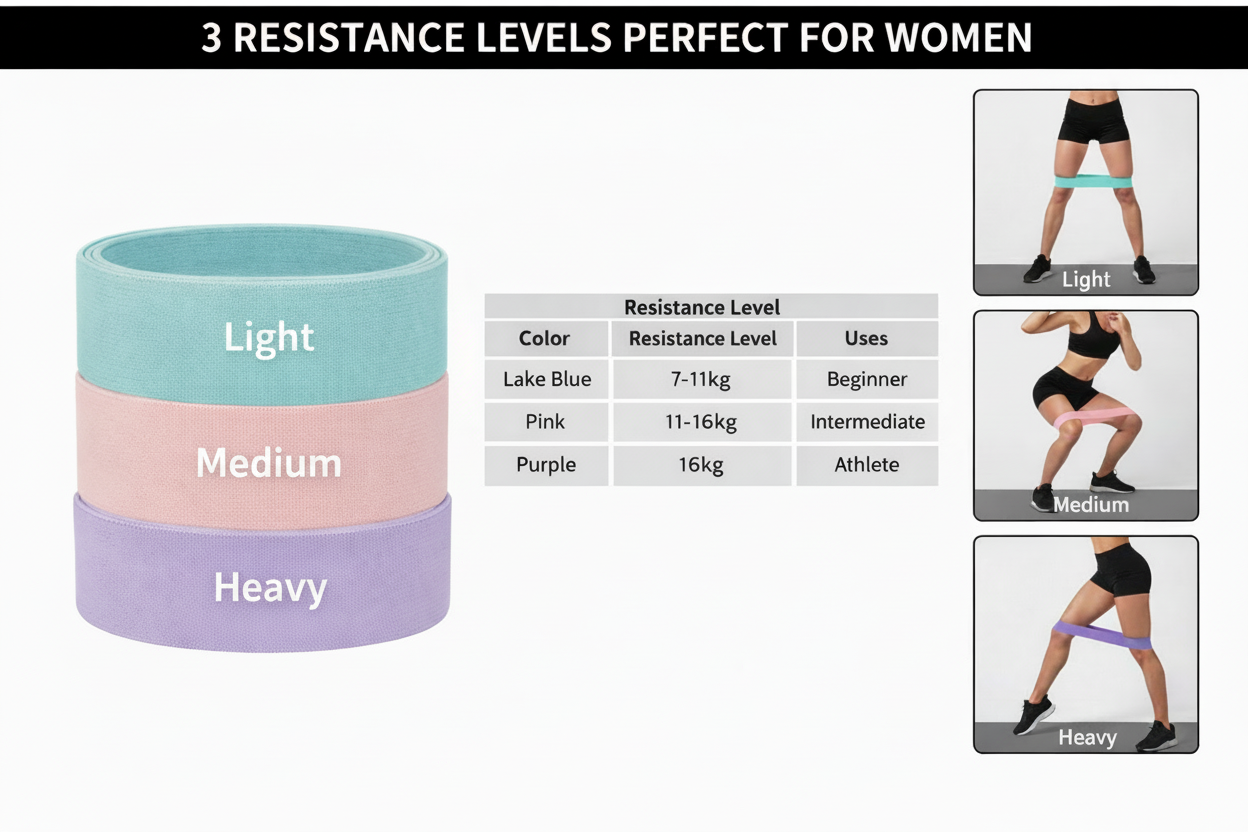 High-quality resistance bands product photo