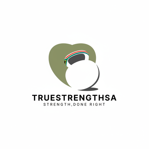 TrueStrengthSA Logo with Subtle SA Accent